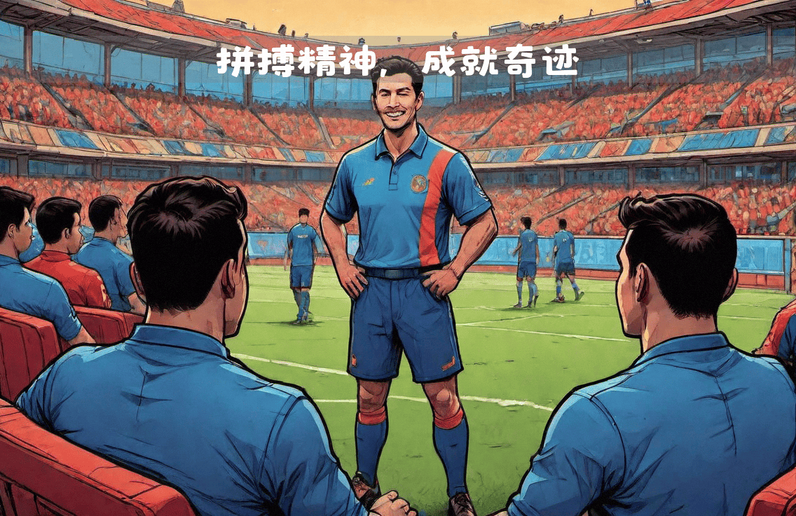 纷纷扰扰足球赛场,球员奋力拼搏 纷纷扰扰足球赛场,球员奋力拼搏