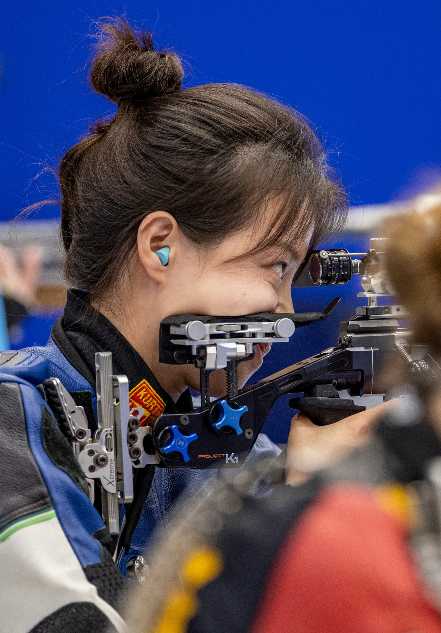 女子射击比赛：中国选手夺冠