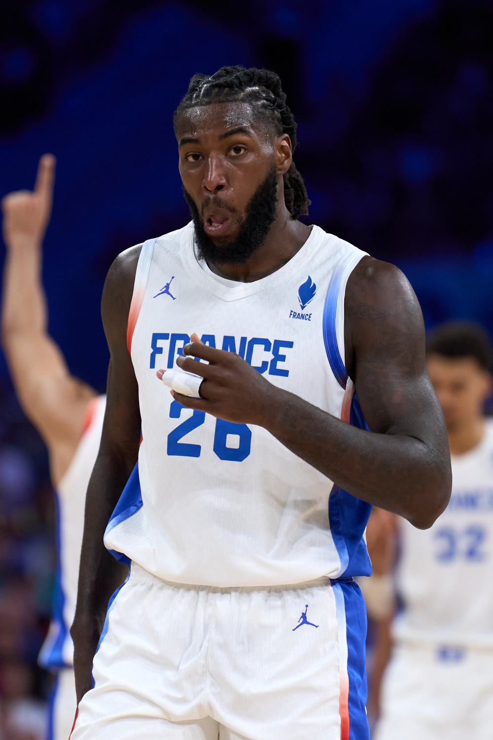 篮球比赛中法国代表队获得冠军 篮球比赛中法国代表队获得冠军